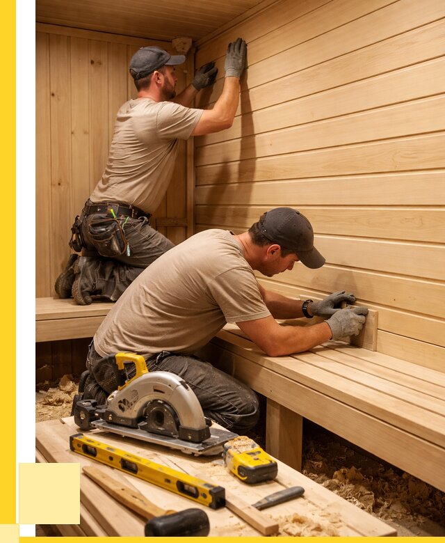 Обшивка саун вагонкой в Первоуральске от 2573 р. | ЭриданПрв