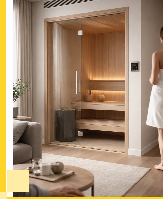 Сауна в квартире под ключ в Первоуральске от 123516 р. ЭриданПрв