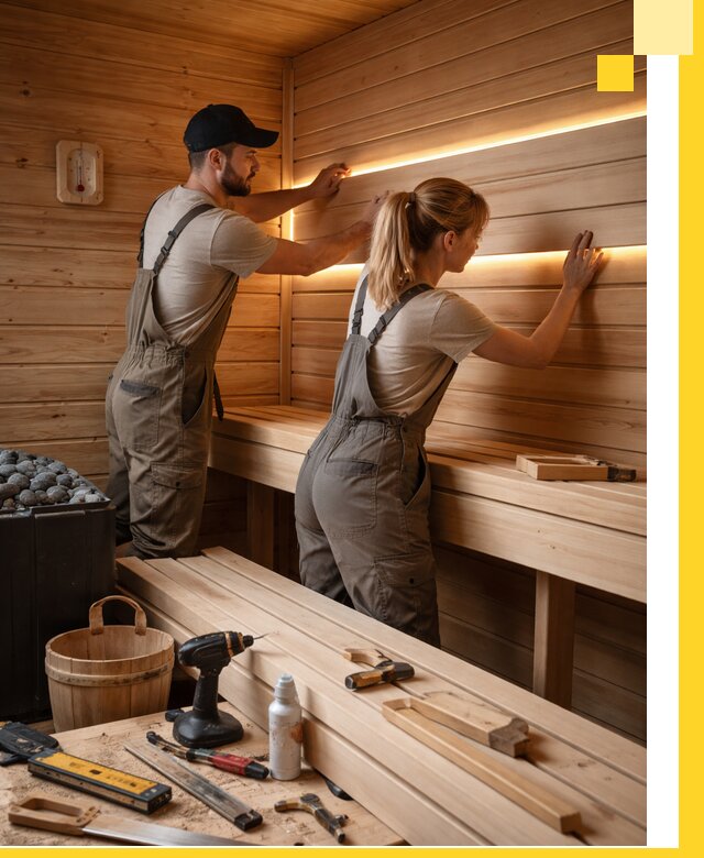 Дизайн саун и бань под ключ с индивидуальным проектом в Первоуральске