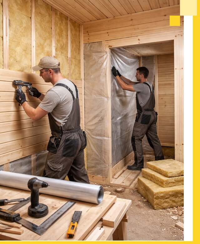 Бани под ключ в Первоуральске с проектом и полным монтажом