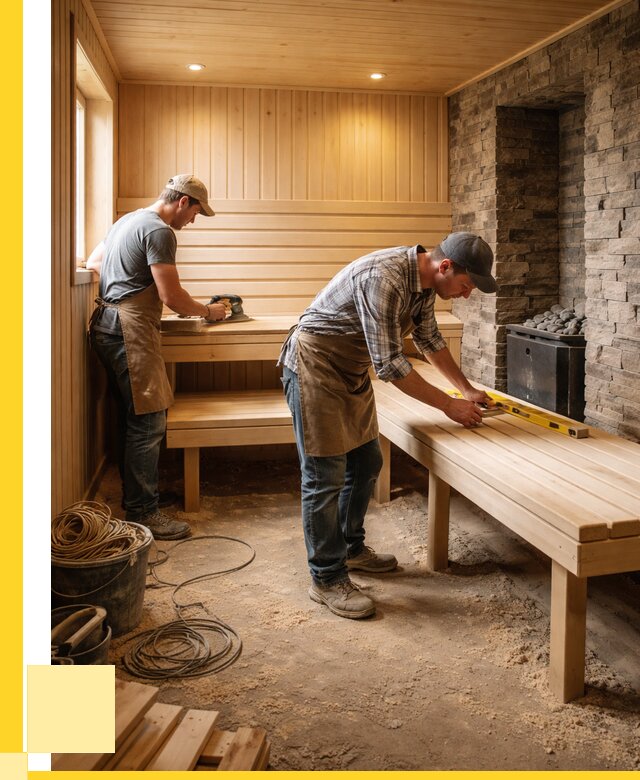 Отделка бани в Первоуральске: внутренняя отделка от 3088 р. | ЭриданПрв