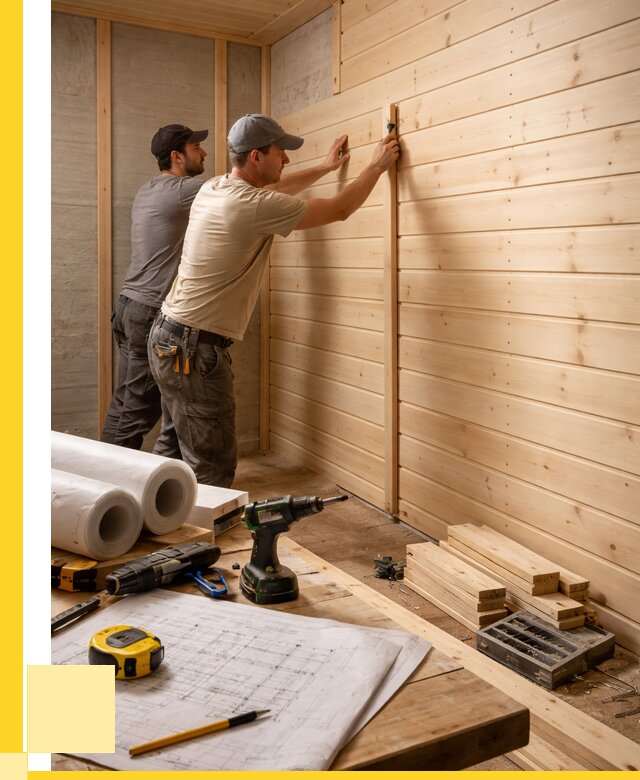 Обшивка бани вагонкой в Первоуральске от 1235 р., ЭриданПрв