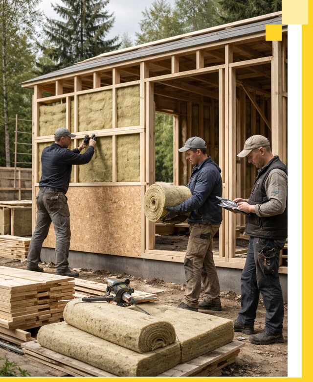 Проектирование и строительство каркасных бань в Первоуральске под ключ