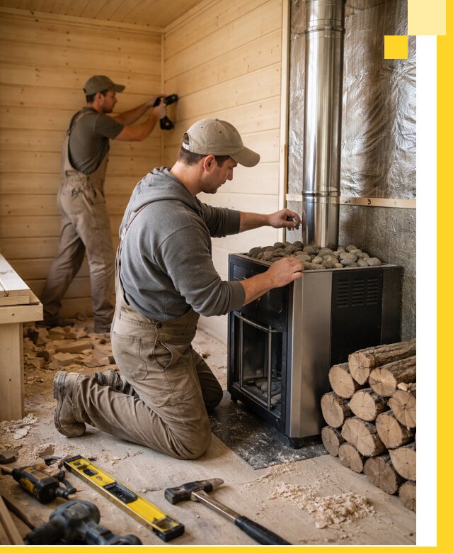 Строительство деревянных бань под ключ в Первоуральске проекты и монтаж