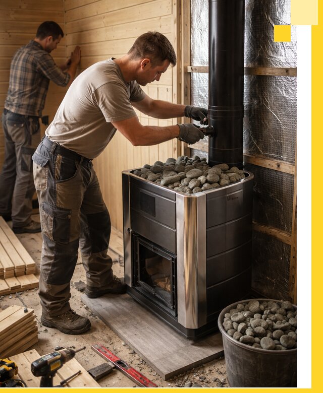 Проектирование и строительство парилок для бани в Первоуральске под ключ