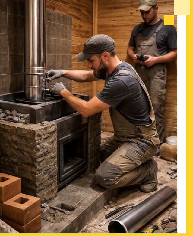 Изготовление и установка банных печей под ключ в Первоуральске