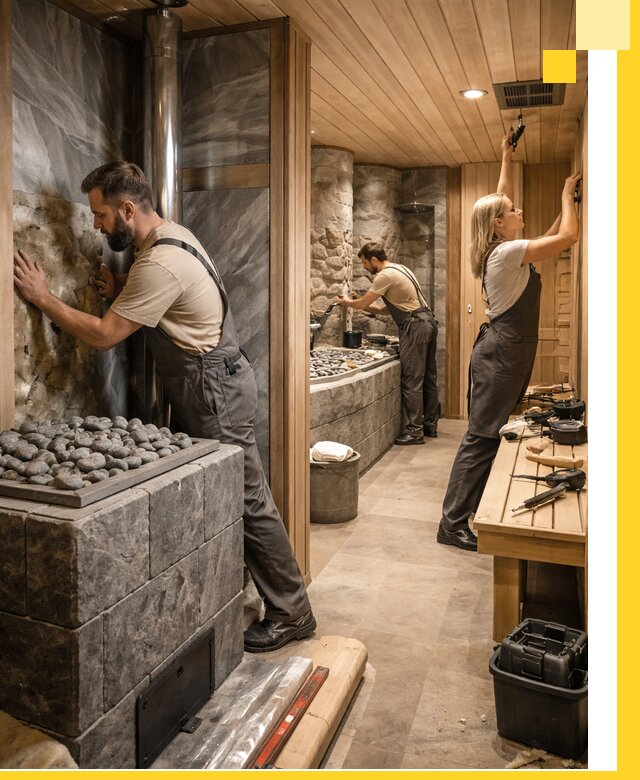 Строительство бань и SPA процедур в Первоуральске под ключ и отделкой