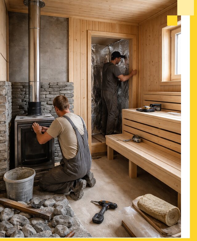 Строительство и изготовление бань под ключ в Первоуральске