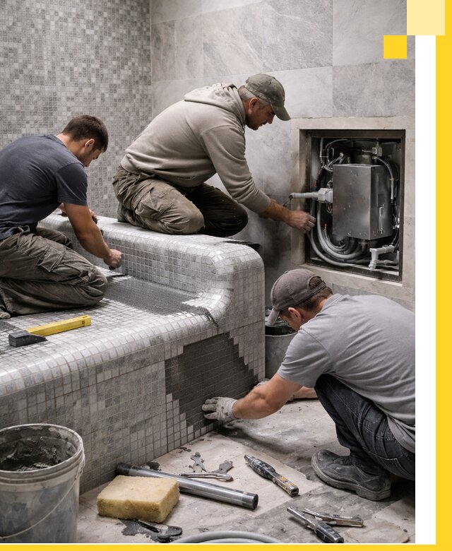 Проекты хамамов под ключ в Первоуральске и дизайн и строительство