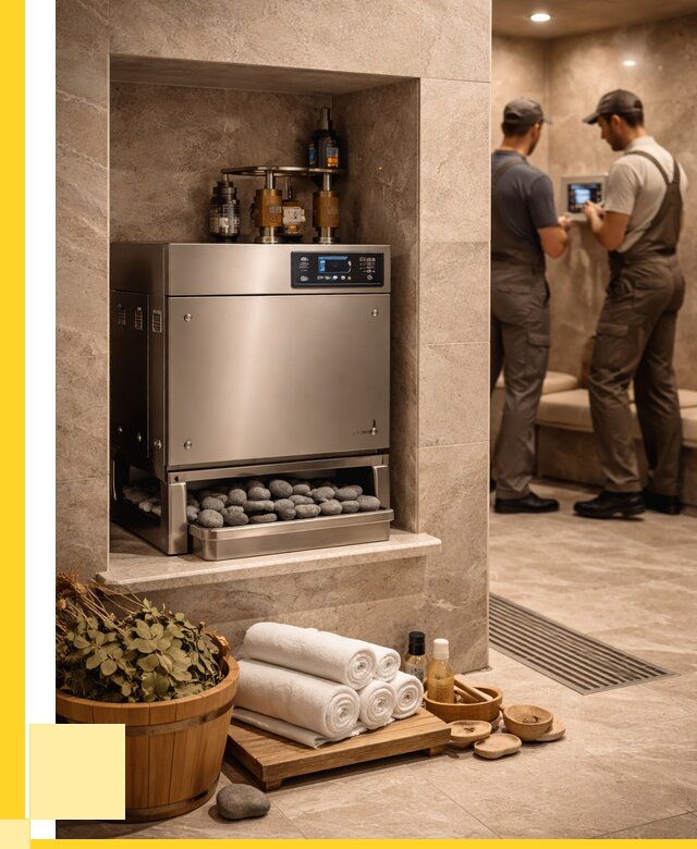 Парогенераторы для хамама в Первоуральске от 77198 р. | ЭриданПрв