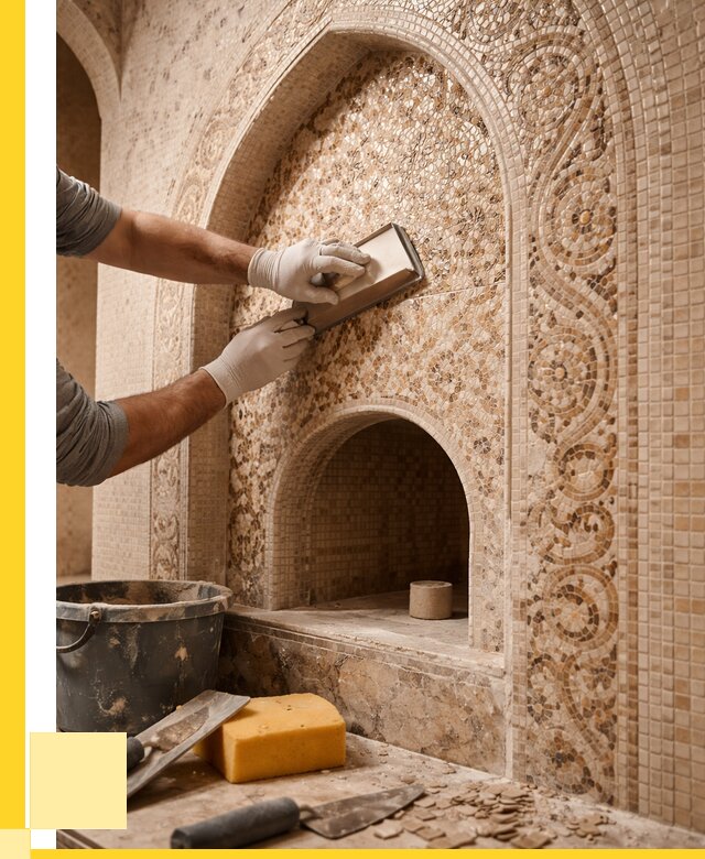 Мозаика для хамама в Первоуральске под ключ от 5147 р. | ЭриданПрв