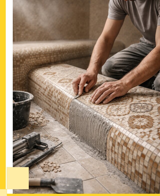 Плитка для хамама под ключ в Первоуральске от 3603 р. | ЭриданПрв