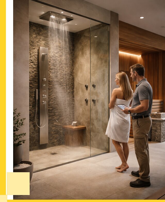 Купить душ впечатлений для дома в Первоуральске от 87491 р. | ЭриданПрв